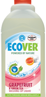 Ecover Washing up liquid Grapefruit & Green Tea 500ml
