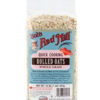 Bobs Red Mill Rolled Oats Quick Wheat free 453g