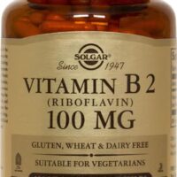 SOLGAR Vitamin B2 100mg 100 capsules