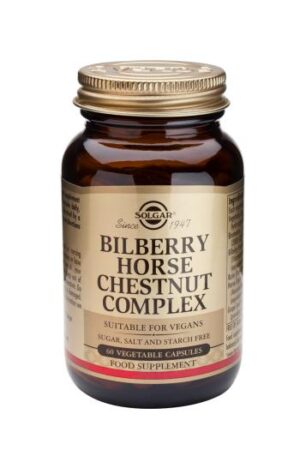 Solgar Bilberry Horse Chestnut Complex 60caps
