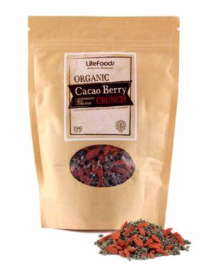 LifeFoods Organic Cacao Berry Crunch 250g