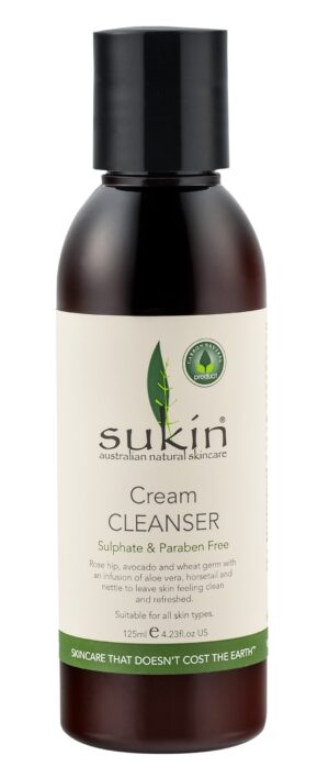 SUKIN CREAM CLEANSER CAP 125ml