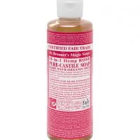 DR BRONNER ROSE OIL LIQ SOAP 236ml
