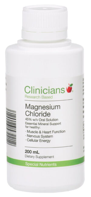 Clinicians Mag. Chloride 45% 200ml