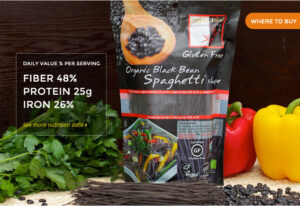 Explore Asian Organic Black Bean Spaghetti 200g