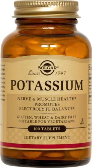 SOLGAR Potassium 100 tablets