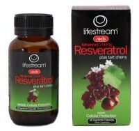 LifeStream Advanced Resveratrol with Cherry 60 Capsules