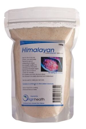 Origin Health Himalayan Salt Fine/ Coarse 750g