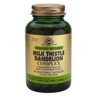 SOLGAR Milk Thistle Dandelion Complex 50 vegetable capsules