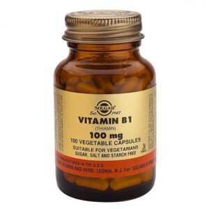 SOLGAR Vitamin B1 100mg 100capsules
