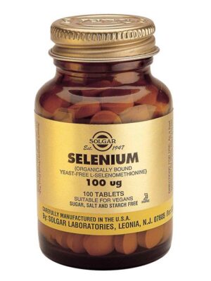 SOLGAR Selenium 100mcg 100 tablets