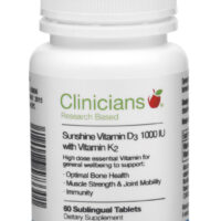 Clinicians Sunshine Vitamin D3 60 Tab
