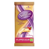 Sweet William SWEET AS WHITE STRAWBERRY BAR 100g