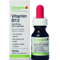 Clinicians Vitamin B12 Oral drops 15ml