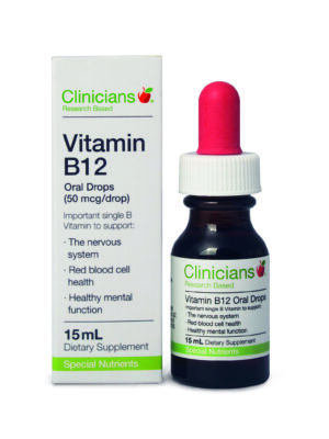 Clinicians Vitamin B12 Oral drops 15ml