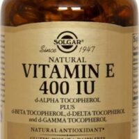 SOLGAR Vitamin E 400iu Mixed Tocopherols 50 softgels