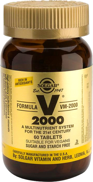 SOLGAR VM-2000 Multi Nutrient 60 tablets