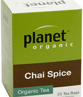 Planet Organic Chai Spice Tea 25 Bags