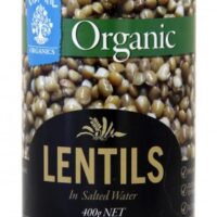 Chantal Lentils 400g can
