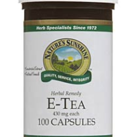 Nature's Sunshine E-Tea 100 Caps