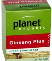 Planet Organic Ginseng Plus Tea 25 Bags
