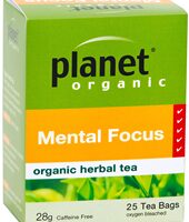 Planet Organic Mental Focus Tea 25 Bags