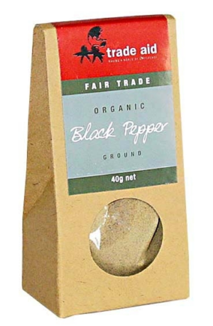 Trade Aid Black Pepper ground 40g