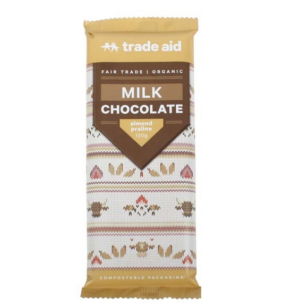 Trade Aid Milk Praline Chocolate