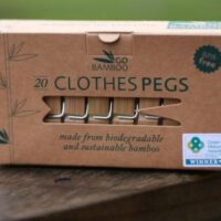 Go Bamboo clothes pegs