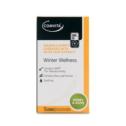 Comvita Manuka Honey Lozenges OliveLeaf 12