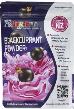 Sujon Blackcurrant powder 180g