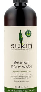 SUKIN BOTANICAL BODY WASH 500ml