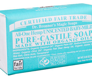 DR BRONNER BABY-MILD BAR SOAP 140g