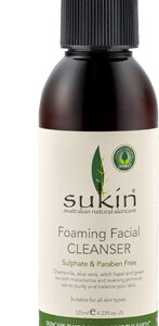 SUKIN FOAMING FACIAL CLEANSER PUMP 125ml