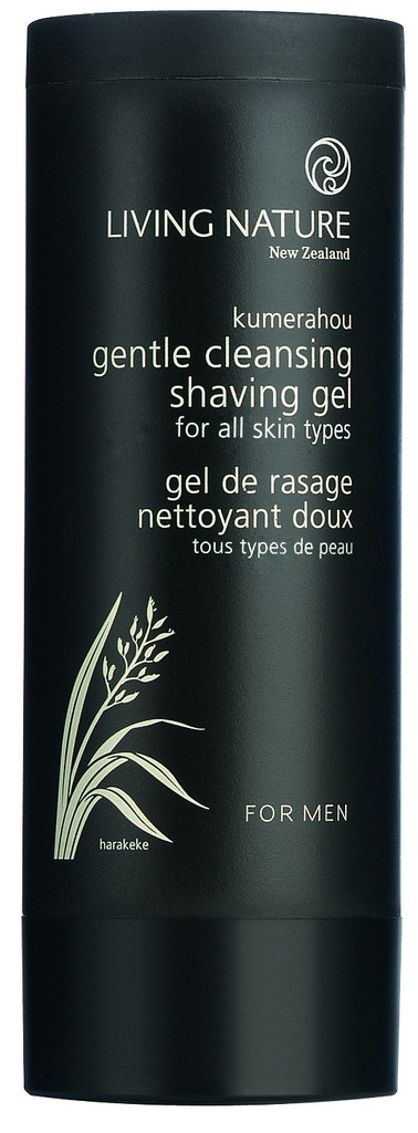 Living Nature Gentle Cleansing Shaving Gel 100ml