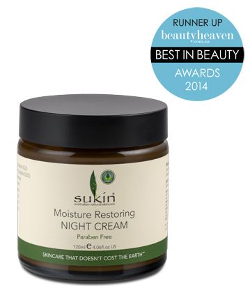 SUKIN MOISTURE RESTORING NIGHT CREAM 120ml