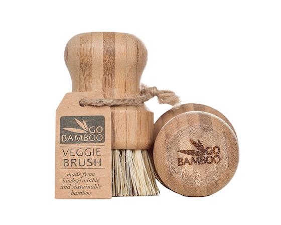 Go Bamboo Veggie Brush