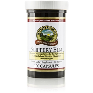 Nature's Sunshine Slippery Elm 100Cap