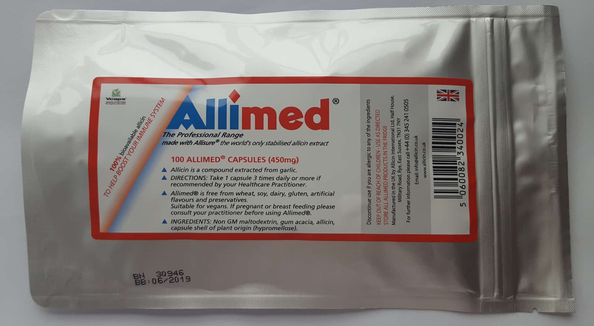 Allimed with Allicin AC-23 (450 mg) 100 caps