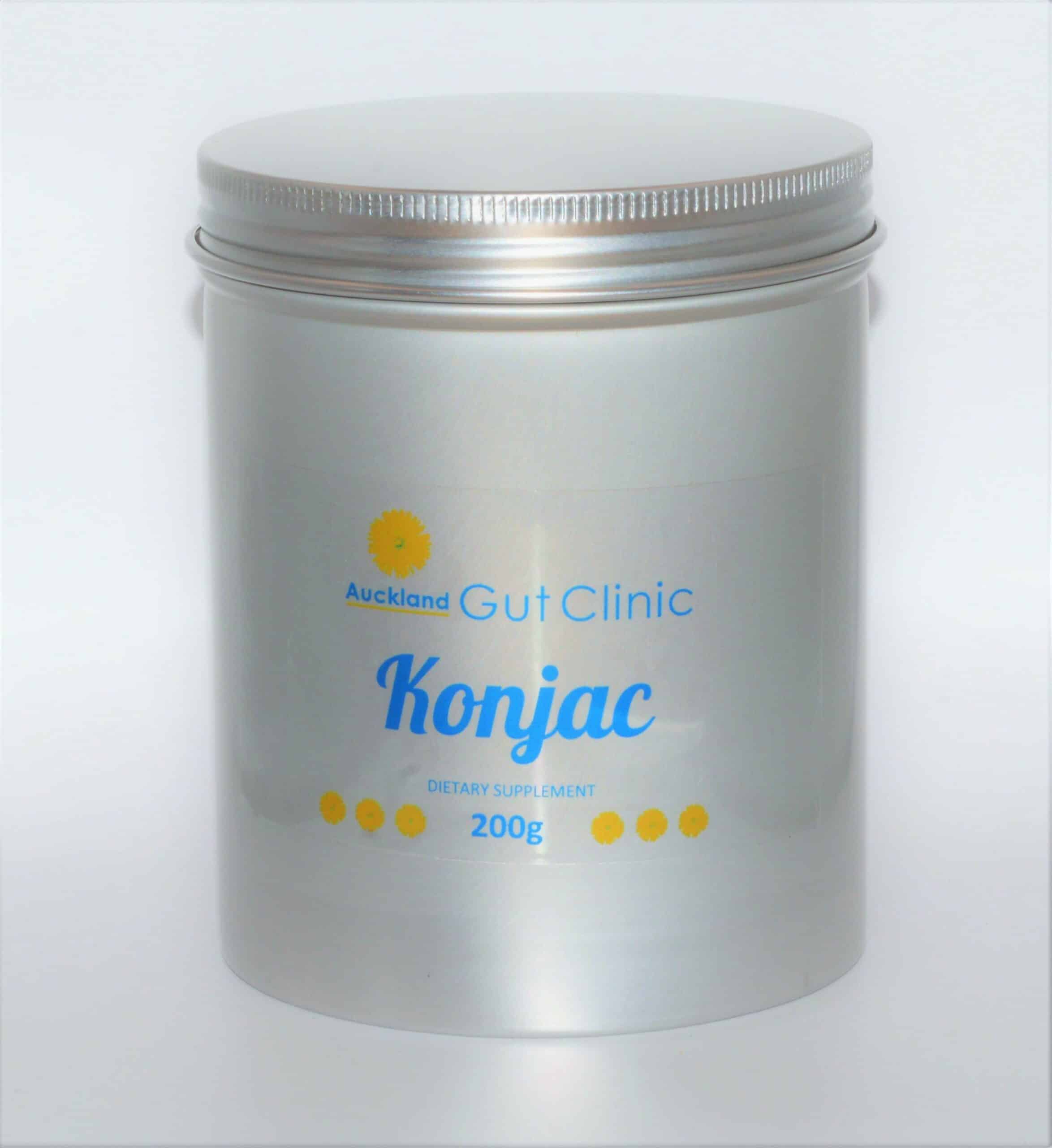 Konjac Powder (Glucomannan) Organic Prebiotic Powder