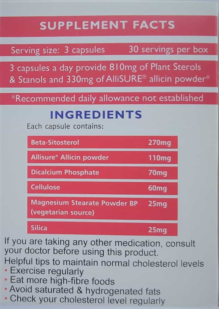 AlliCin Lesterol - Image 2