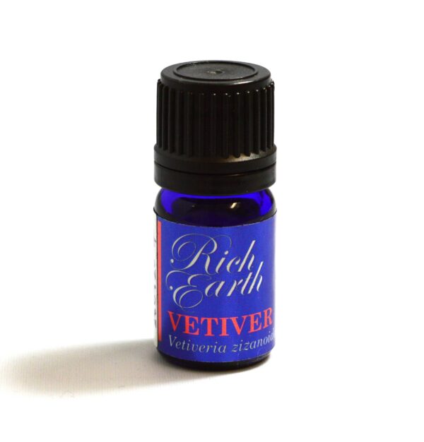 Vetiver Essential Oil. 100% Pure Organic  5mL